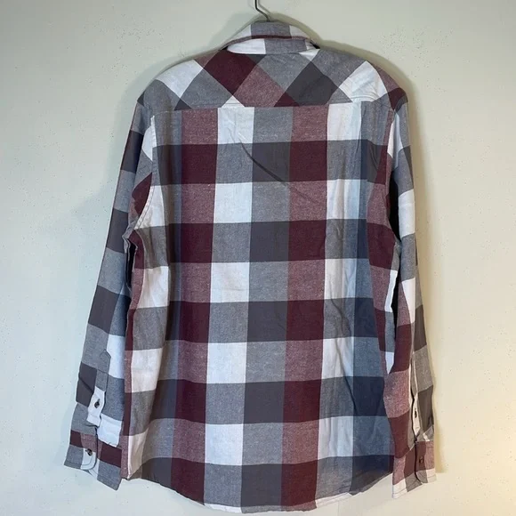 NWT. Cloudveil Mountain Works Men’s XL Catawba Flannel Button Down Shirt. - Picture 9 of 12